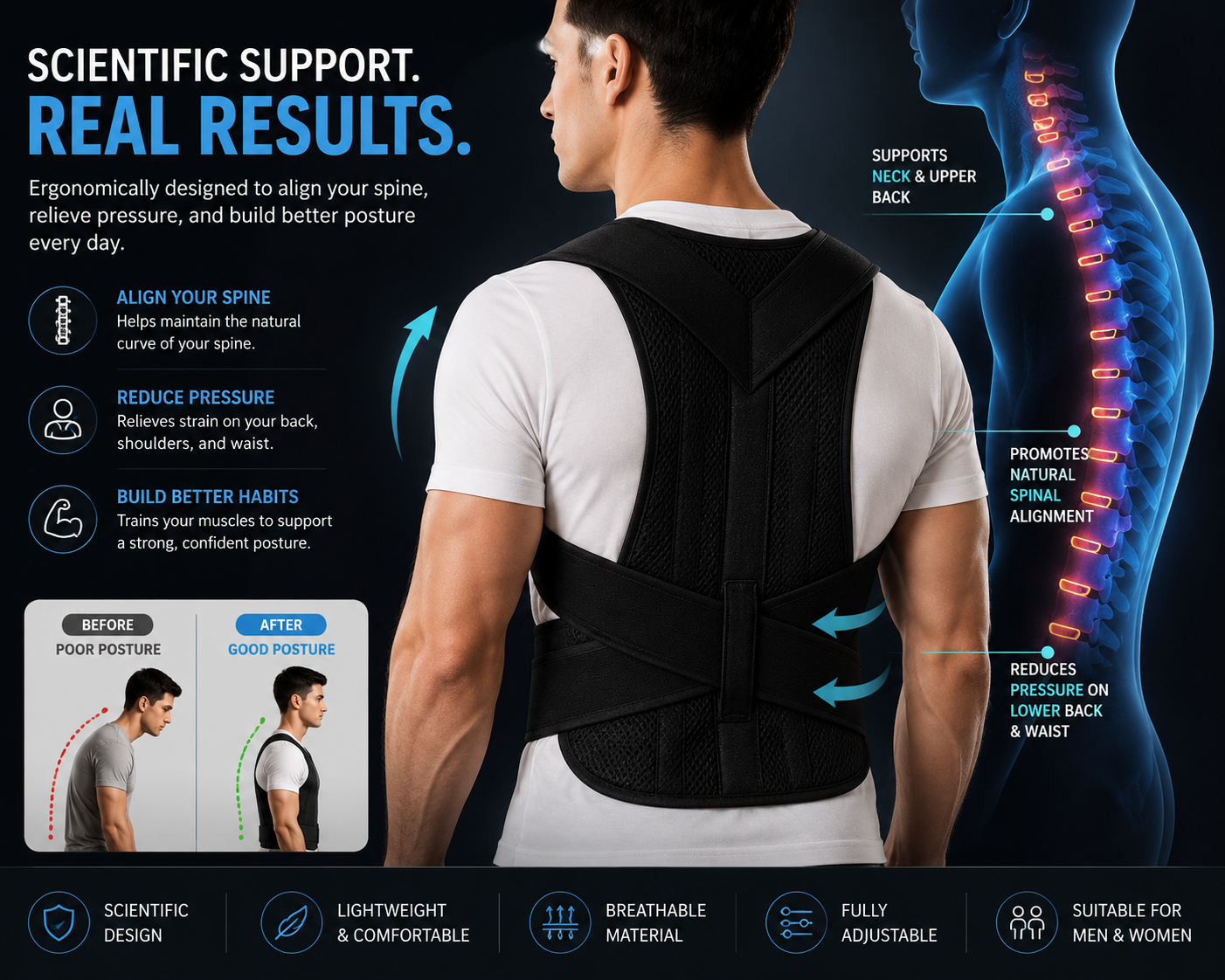 Rivixo™ Posture Corrector