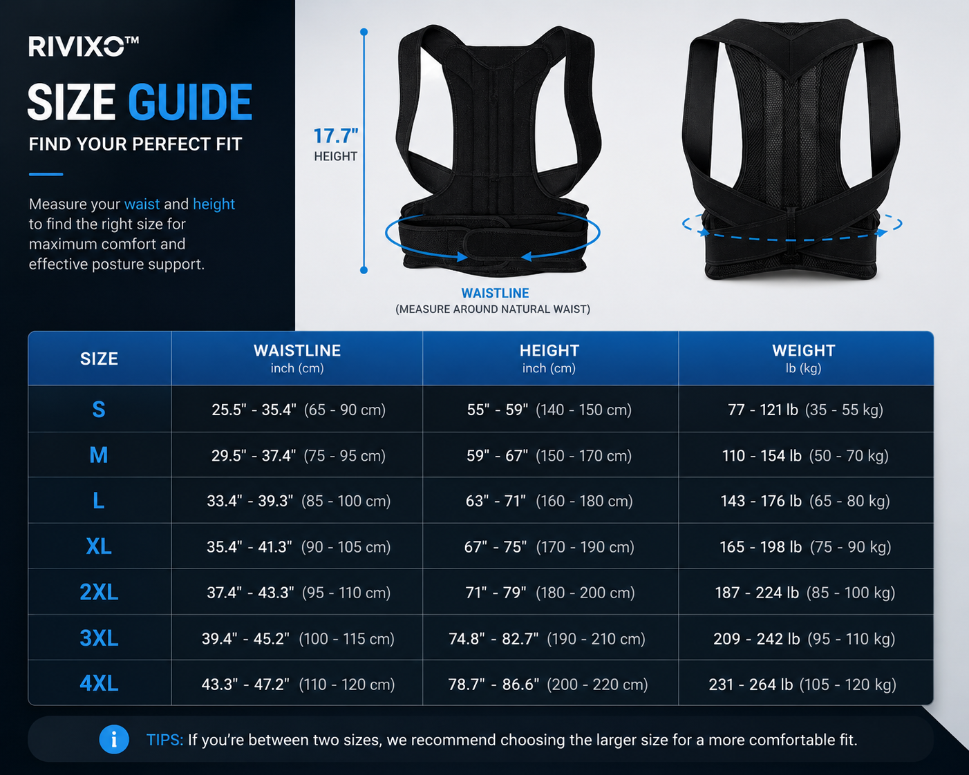 Rivixo™ Posture Corrector