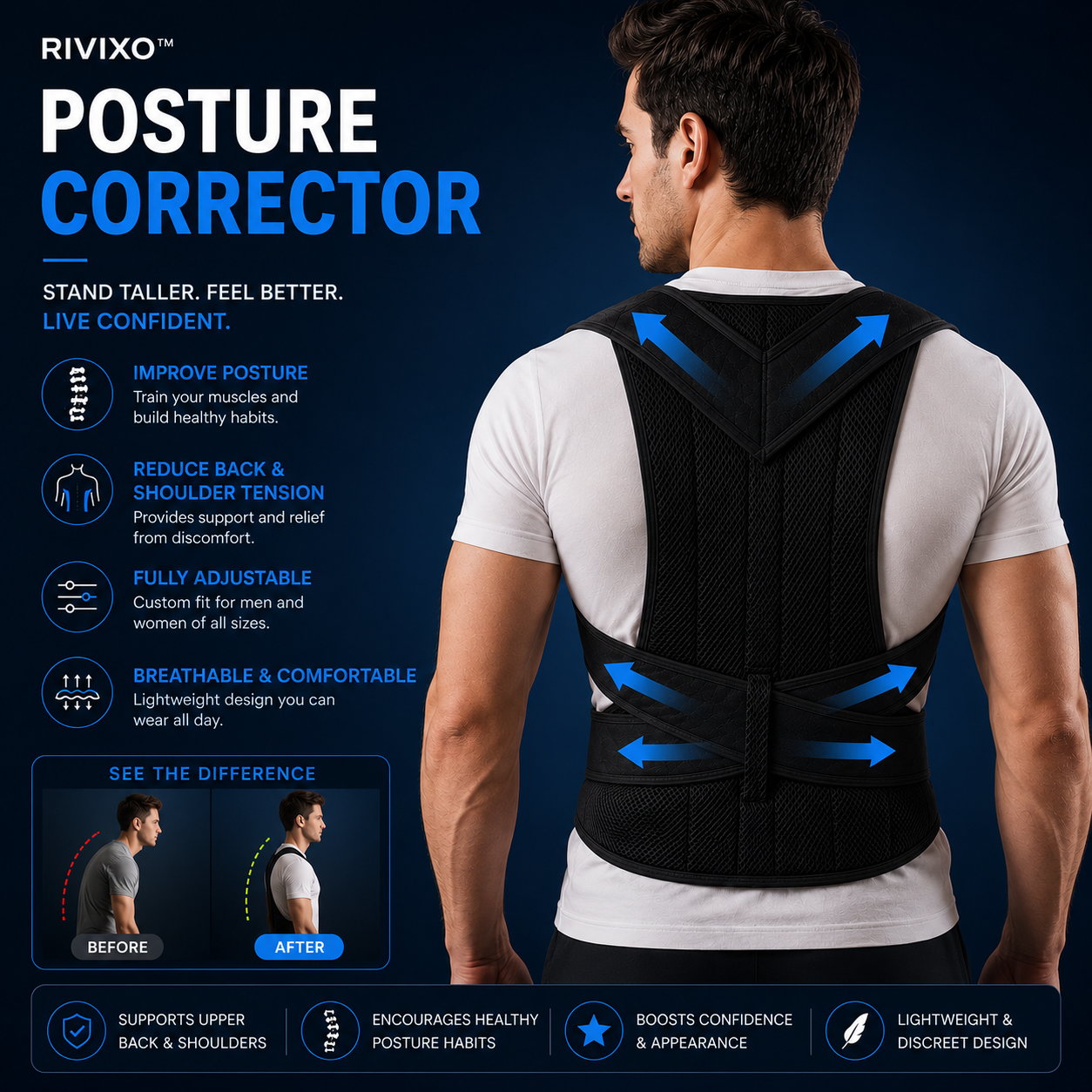Rivixo™ Posture Corrector